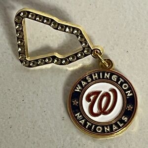 New Era Washington Nationals Logo Pin Brooch Baseball Pins Streetwear Hat Hats